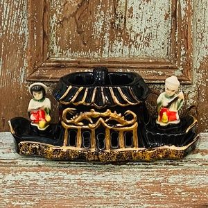 N5-RARE Mid Century Modern Oriental Console/TV Lamp Premco MFG Chicago, IL